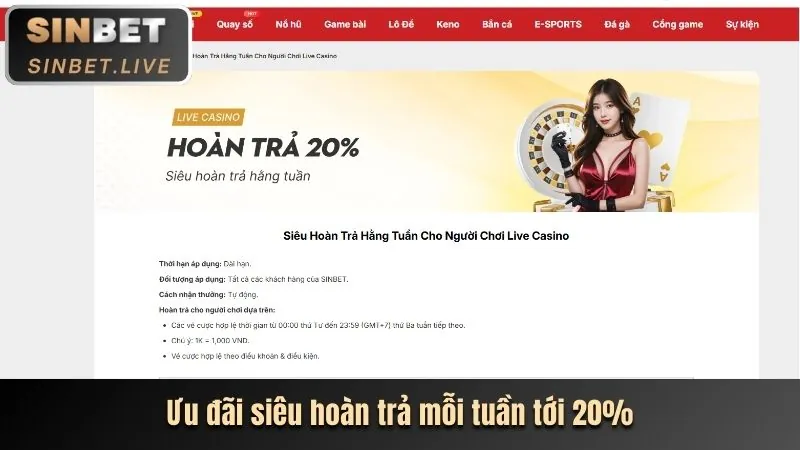 Thưởng VIP đặc biệt
